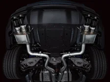 SwitchPath™ Exhaust for S650 Ford Mustang GT Fastback - Quad Diamond Black Tips image 7
