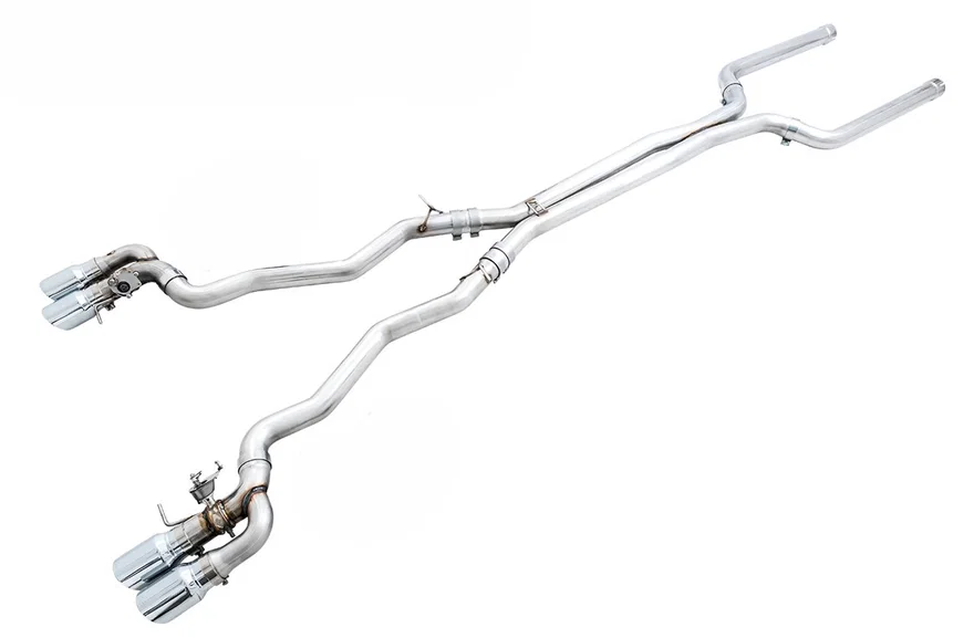 SwitchPath™ Catback Exhaust for BMW F90 M5 - 4" Chrome Silver Tips