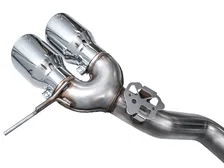 Track Edition Exhaust for BMW G87 M2 - 4.5" Chrome Silver Tips image 4