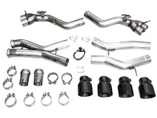 Track Edition Exhaust for BMW G87 M2 - 4.5" Diamond Black Tips image 6