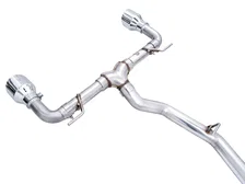 Track Edition Exhaust for Subaru BRZ / Toyota GR86 / Toyota 86 / Scion FR-S - 5" Chrome Silver Tips image 3
