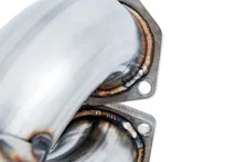 Track Edition Exhaust for Audi B9 S5 Sportback - 4" Chrome Silver Tips image 3