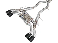 SwitchPath™ Exhaust for Cadillac CT5-V Blackwing - 4.5" Diamond Black Tips image 7