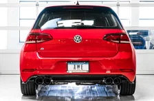 SwitchPath™ Exhaust for MK7.5 Golf R - Diamond Black Tips, 102mm image 4
