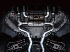 SwitchPath Catback Exhaust for BMW G8X M3/M4 - 4.5" Diamond Black Tips image 7