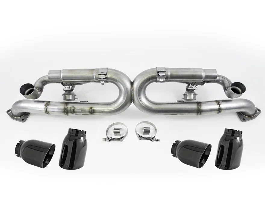 SwitchPath™ Exhaust for Porsche 991 - Non-PSE cars - Diamond Black Tips