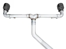 Touring Edition Exhaust for VW MK8 GTI - Diamond Black Tips image 3