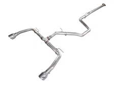 Track Edition Exhaust for Elantra N - Chrome Silver Tips image 1