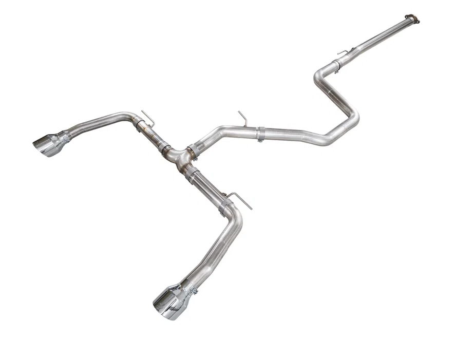 Track Edition Exhaust for Elantra N - Chrome Silver Tips