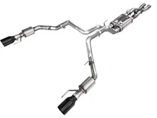 SwitchPath™ Exhaust for Gen 3 Raptor R - Diamond Black Tips for Ford F-150 image 1