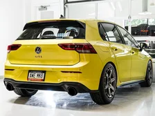Touring Edition Exhaust for VW MK8 GTI - Diamond Black Tips image 10