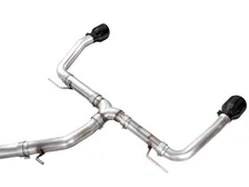 Track Edition Exhaust for Elantra N - Diamond Black Tips image 3