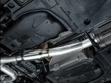 Touring Edition Exhaust for Volkswagen MK8 Golf R - Chrome Silver Tips image 8