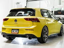 Touring Edition Exhaust for VW MK8 GTI - Chrome Silver Tips image 10