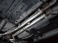 SwitchPath™ Cat-back Exhaust for '18-'23 S550 Mustang GT - Quad Chrome Silver Tips image 15