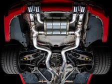 SwitchPath™ Catback Exhaust for BMW F8X M3/M4 - 4" Chrome Silver Tips image 9