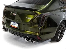 SwitchPath™ Exhaust for Cadillac CT4-V Blackwing - 4.5" Chrome Silver Tips image 11