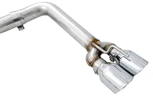 Track Edition Exhaust for 17+ Challenger 5.7 - Chrome Silver Quad Tips image 3
