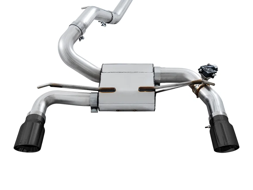 SwitchPath™ Cat-back Exhaust (with Remote) for Ford Focus RS - Diamond Black Tips