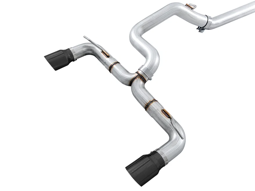 Track Edition Cat-back Exhaust for Ford Focus RS - Diamond Black Tips