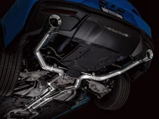 Track Edition Exhaust for S650 Ford Mustang GT Fastback - Dual Chrome Silver Tips image 7