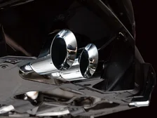 Track Edition Catback Exhaust for BMW G90/G99 M5 - 4.5" Chrome Silver Tips image 10