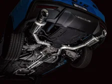Touring Edition Exhaust for S650 Ford Mustang GT Fastback - Dual Chrome Silver Tips image 10