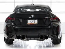 SwitchPath™ Exhaust for BMW G87 M2 - 4.5" Diamond Black Tips image 4