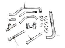 Track Edition Exhaust for MK7.5 GLI - Chrome Silver Tips for Volkswagen Jetta image 7
