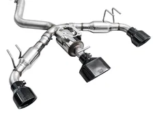Track Edition Exhaust for GR Corolla - Diamond Black Tips image 3