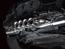SwitchPath Exhaust for C8 Corvette Z06 - 4.5" Chrome Silver Tips image 5