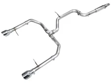 Track Edition Exhaust for MK7.5 GLI - Chrome Silver Tips for Volkswagen Jetta image 1