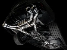 SwitchPath™ Exhaust for Cadillac CT4-V Blackwing - 4.5" Chrome Silver Tips image 8