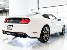 SwitchPath™ Cat-back Exhaust for '18-'23 S550 Mustang GT - Quad Diamond Black Tips image 12