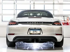 SwitchPath™ Exhaust for Porsche 718 Boxster / Cayman (PSE Only) - Diamond Black Tips image 4
