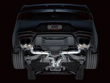 SwitchPath™ Exhaust for S650 Ford Mustang GT Fastback - Quad Diamond Black Tips image 15