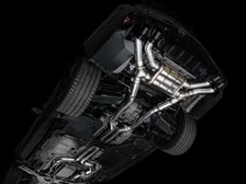 SwitchPath™ Exhaust for Cadillac CT4-V Blackwing - 4.5" Diamond Black Tips image 15