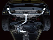 Touring Edition Exhaust for VW MK8 GTI - Chrome Silver Tips image 12