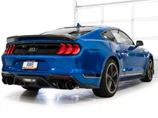 SwitchPath™ Exhaust for Ford Mustang S550 Mach1 - Quad Diamond Black Tips image 7