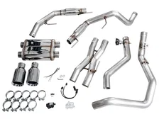 SwitchPath™ Exhaust for Gen 3 Raptor - Chrome Silver Tips for Ford F-150 image 6
