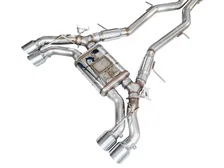SwitchPath™ Exhaust for Cadillac CT5-V Blackwing - 4.5" Chrome Silver Tips image 7