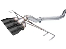 Track Edition Exhaust for FL5 Civic Type R - Triple Diamond Black Tips image 8