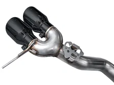 Track Edition Exhaust for BMW G87 M2 - 4.5" Diamond Black Tips image 4