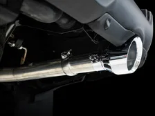 0FG Dual Rear Exit Catback for 4th Gen RAM 1500 5.7L (with bumper cutouts) - Chrome Silver Tips image 5