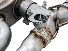 SwitchPath™ Catback Exhaust for BMW F8X M3/M4 - 4" Chrome Silver Tips image 4