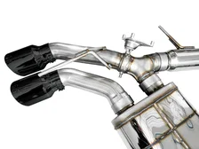 SwitchPath™ Exhaust for Cadillac CT4-V Blackwing - 4.5" Diamond Black Tips image 5