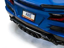 SwitchPath Exhaust for C8 Corvette Z06 - 4.5" Diamond Black Tips image 17