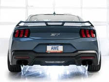 SwitchPath™ Exhaust for S650 Ford Mustang GT Fastback - Quad Diamond Black Tips image 11