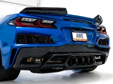 SwitchPath Exhaust for C8 Corvette Z06 - 4.5" Diamond Black Tips image 20