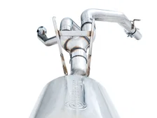 0FG Dual Rear Exit Catback for 4th Gen RAM 1500 5.7L (with bumper cutouts) - Chrome Silver Tips image 4